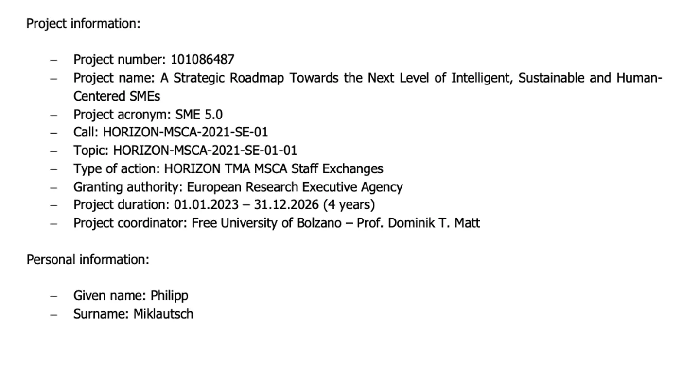 Additional image 2 for Secondment PM Stellenbosch