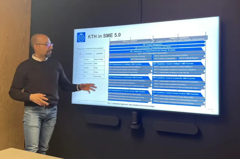 Additional image 4 for Visit to Mälardalen Industrial Technology Center (MiTC)