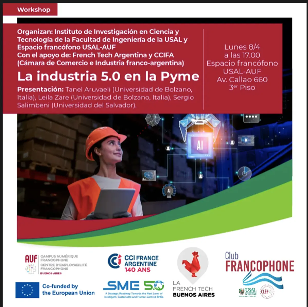 Workshop (no. 2) for SME companies (in Buenos Aires city)