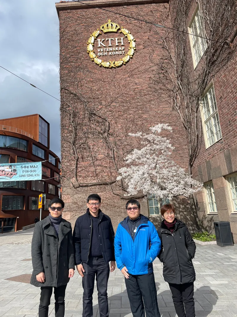 Additional image 1 for CMU's Thai Research Team Concludes SMEs:5.0 Project Secondment at Sweden's KTH