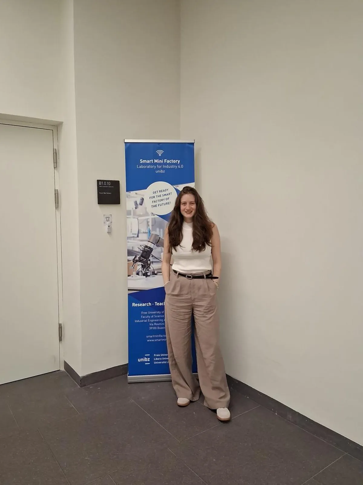 Secondment UNIBZ – Visit to Smart Mini Factory Lab, Bolzano