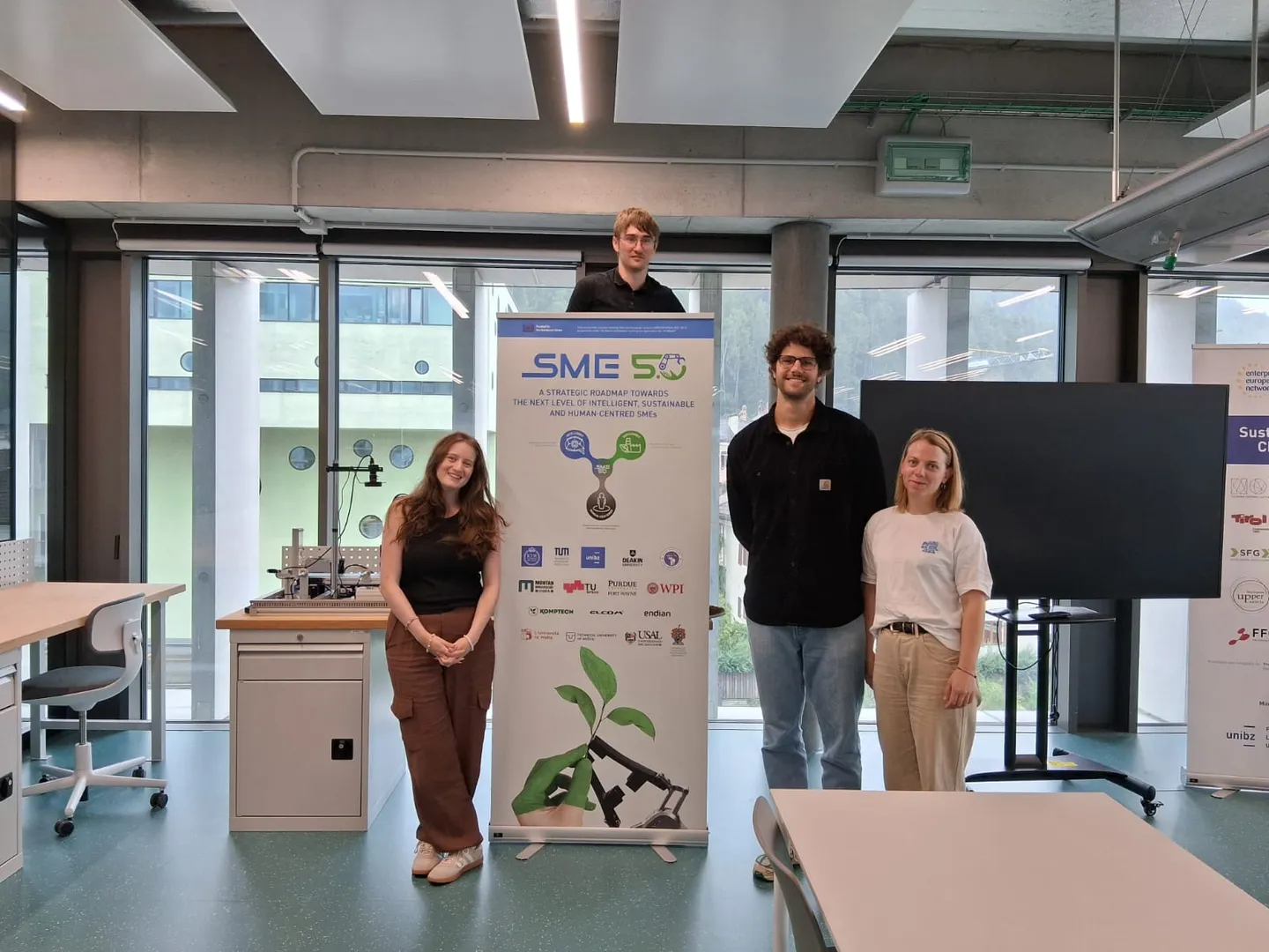 Additional image 2 for Secondment UNIBZ – Visit to the Sustainable Manufacturing Lab, Brunico