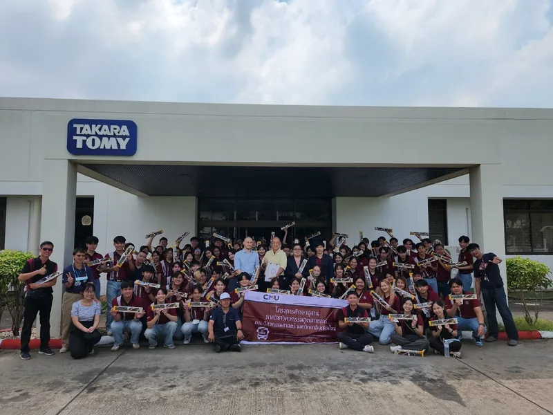 Visiting companies throughout Thailand