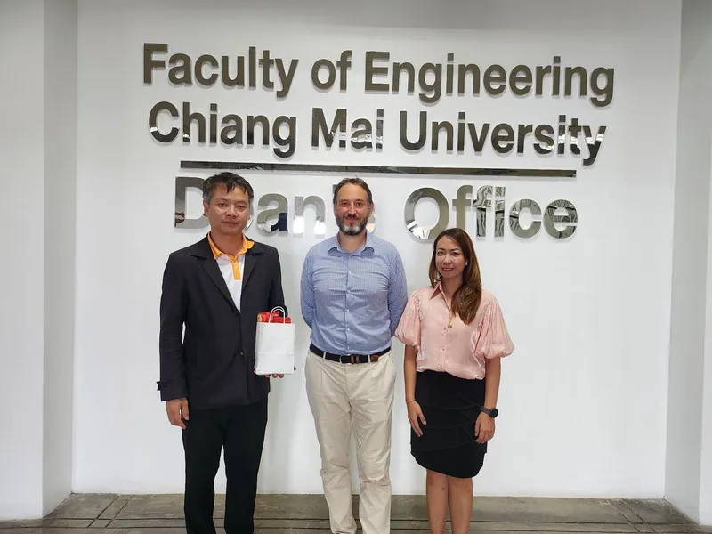 Additional image 1 for Secondment start of Prof. Erwin Rauch at Chiang Mai University