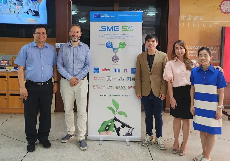 Secondment start of Prof. Erwin Rauch at Chiang Mai University