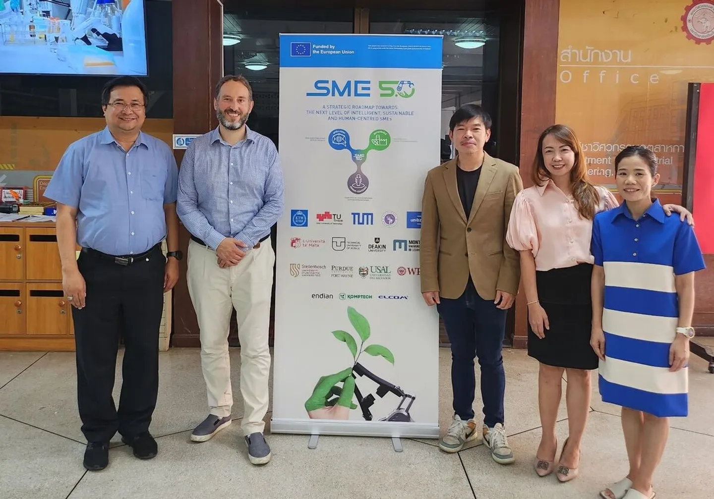 Secondment start of Prof. Erwin Rauch at Chiang Mai University