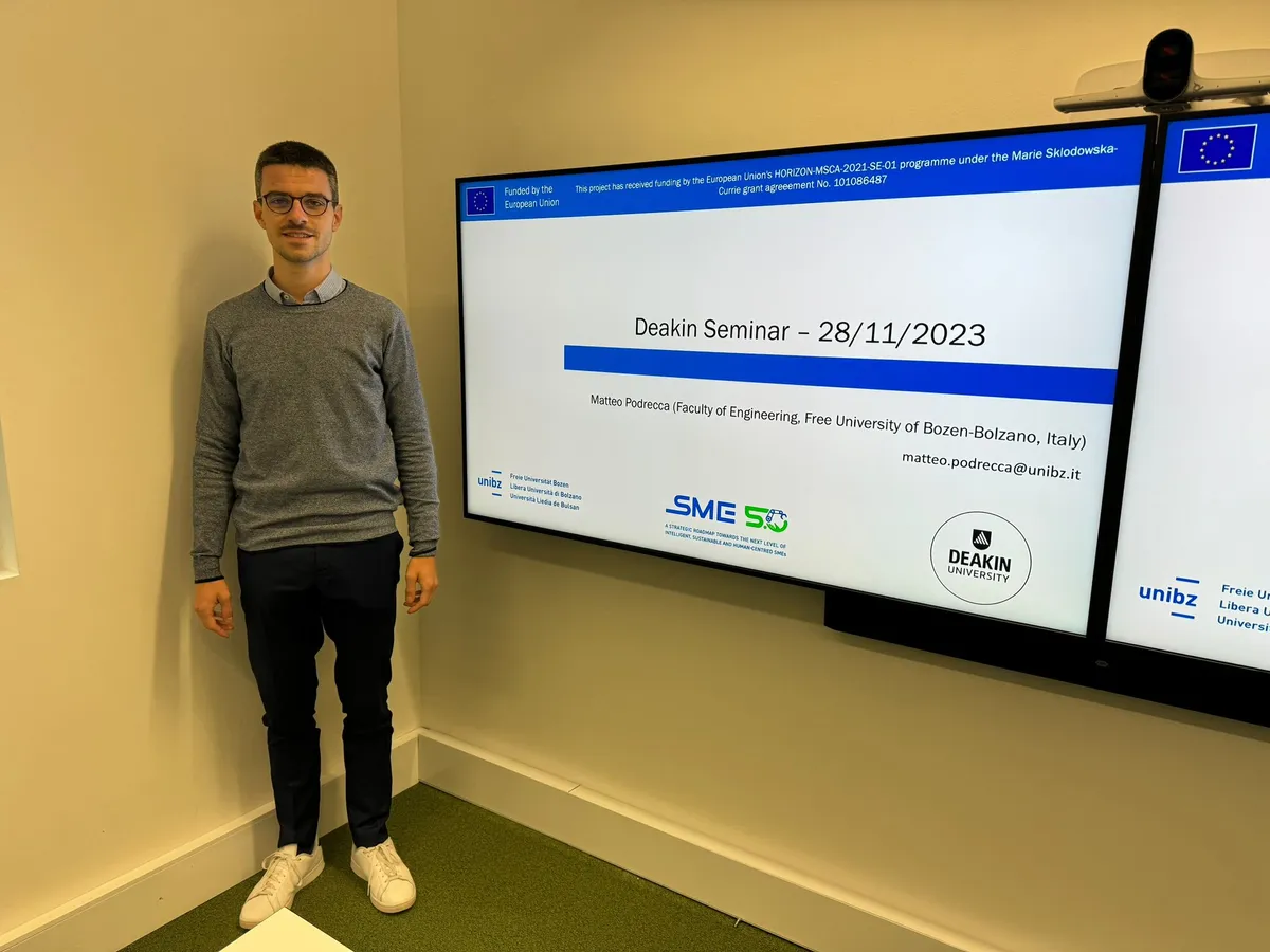 Research seminar by Dr. Matteo Podrecca at Deakin University