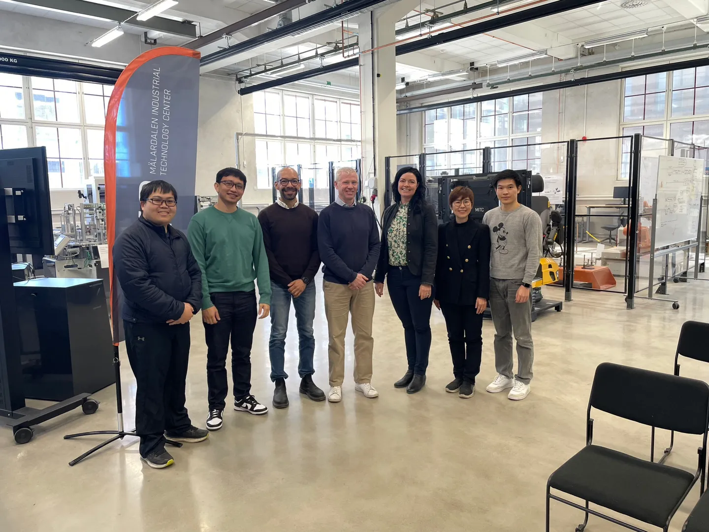 Additional image 2 for CMU's Thai Research Team Concludes SMEs:5.0 Project Secondment at Sweden's KTH
