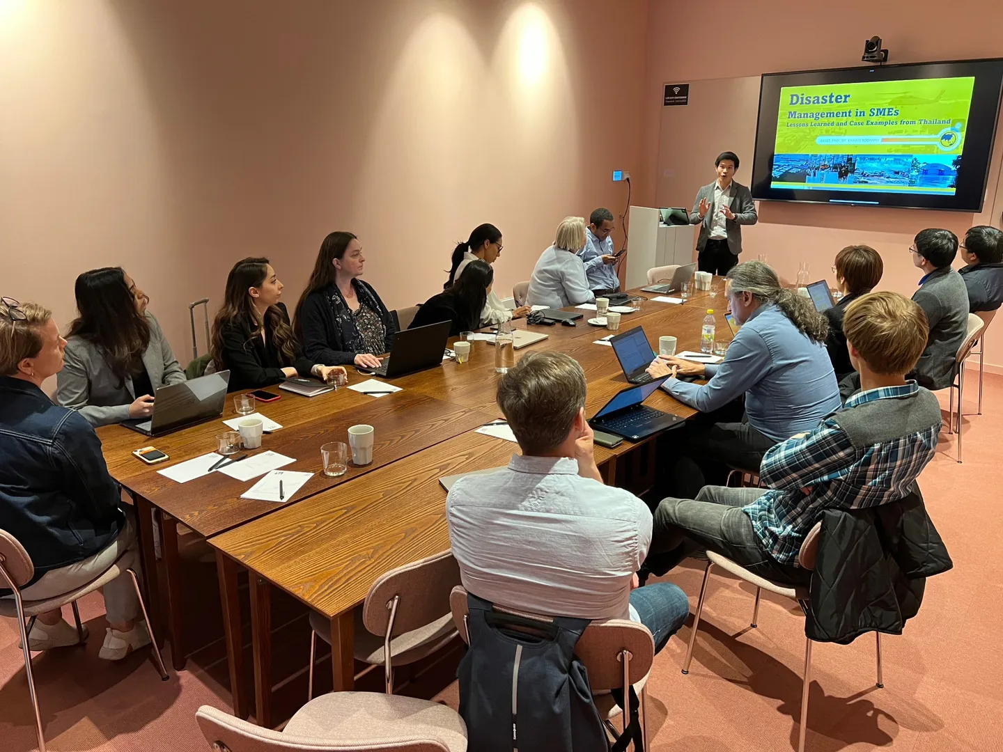 Additional image 4 for CMU's Thai Research Team Concludes SMEs:5.0 Project Secondment at Sweden's KTH