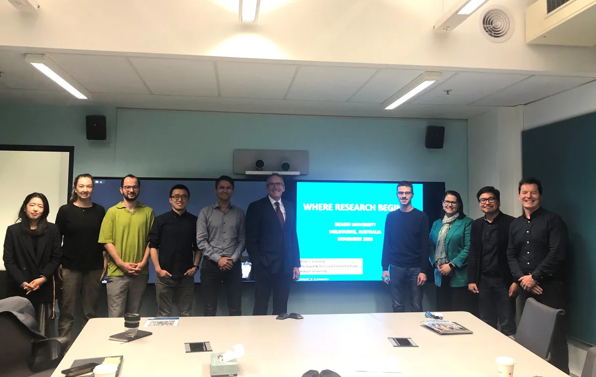 Dr. Matteo Podrecca secondment at Deakin University