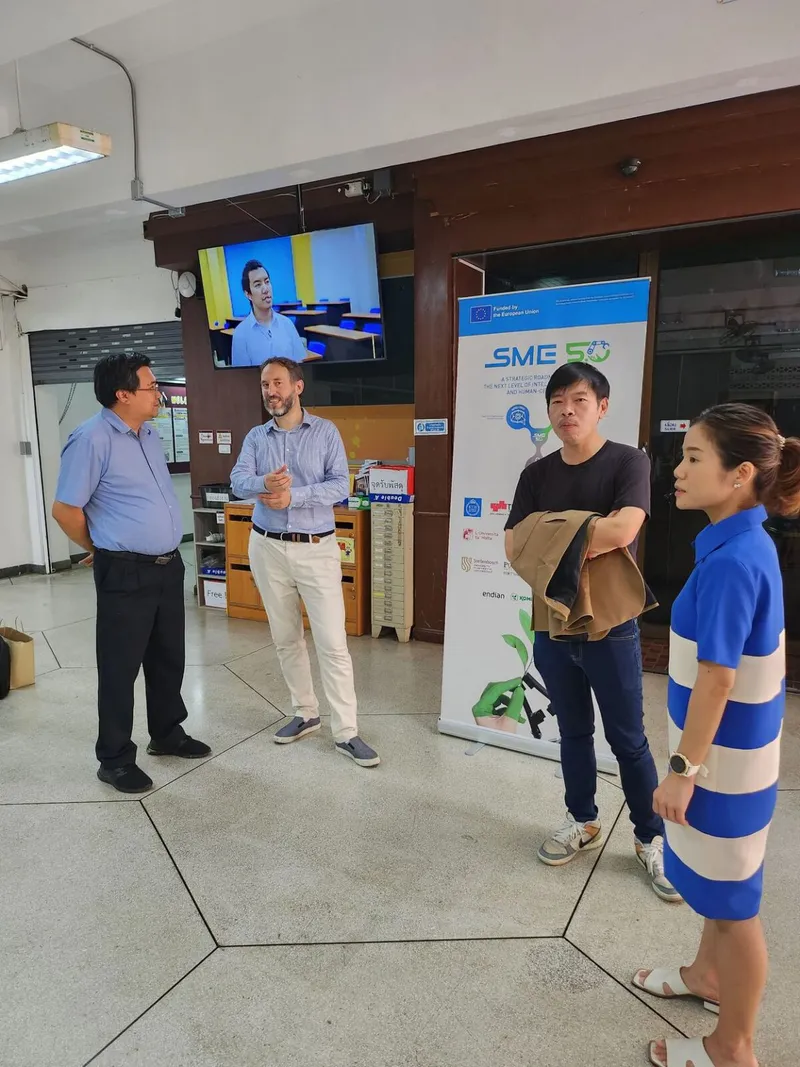 Additional image 2 for Secondment start of Prof. Erwin Rauch at Chiang Mai University