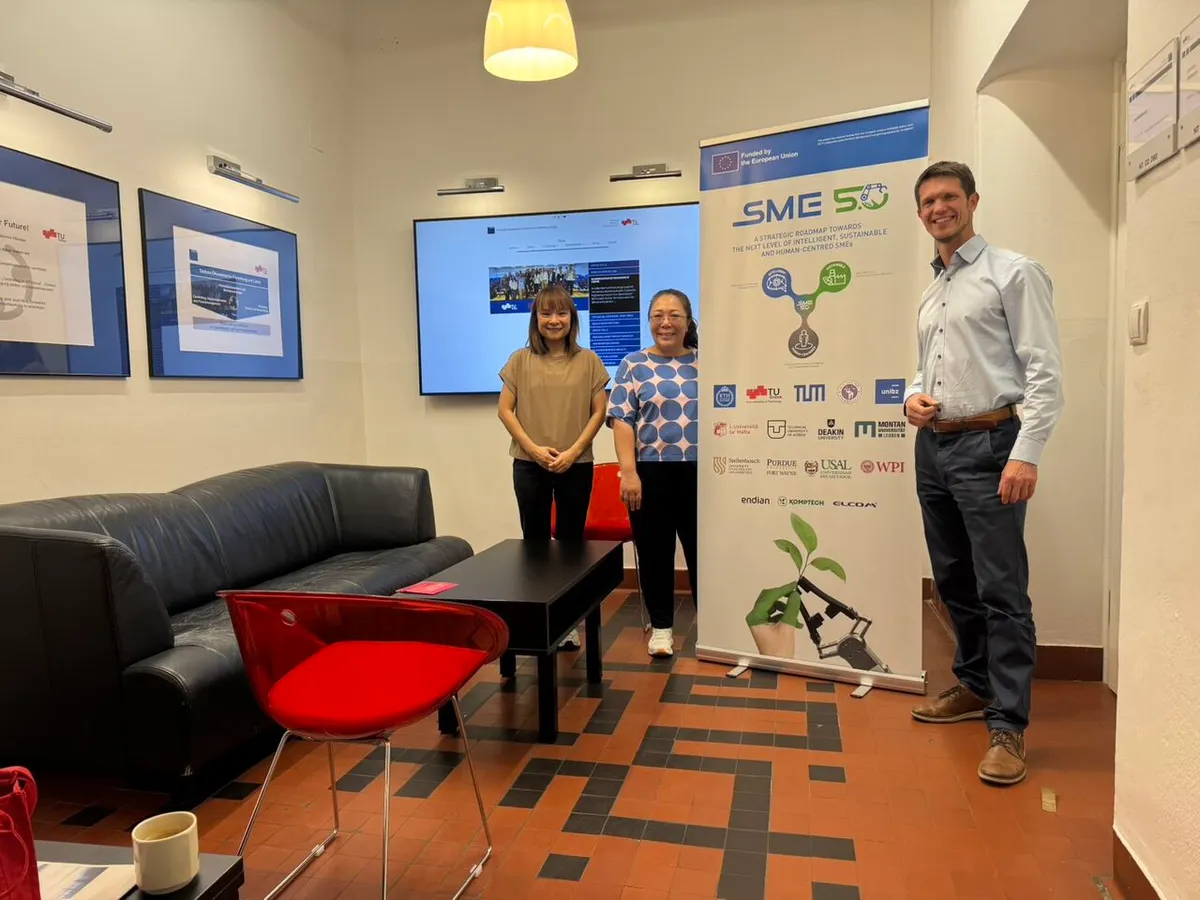 Secondment at TU Graz under the EU SME 5.0 Project