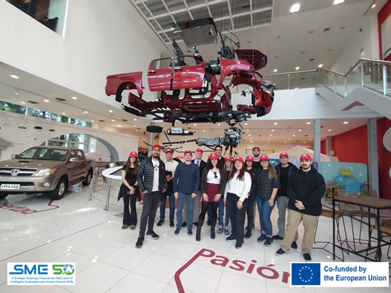 Visiting the Toyota plant in Zárate, Buenos Aires