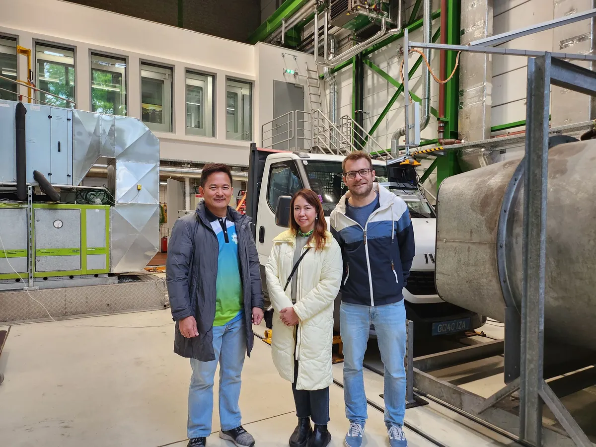 TU Graz Vehicle testing lab visit