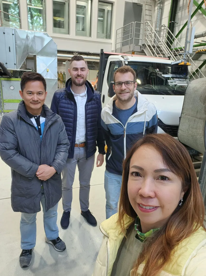 Additional image 3 for TU Graz Vehicle testing lab visit